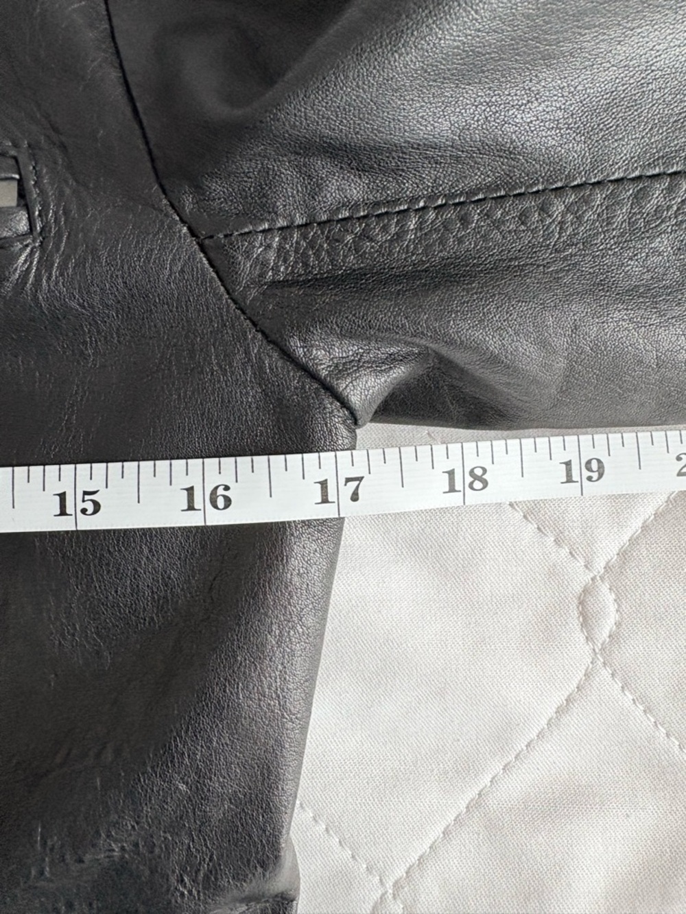 Bod & Christensen Black Leather Jacket - Picture 8 of 9